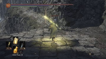 Dark Souls 3 Cinders Mod Miracle Showcase - Lightning Stake