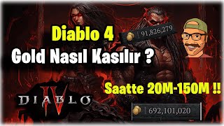 Diablo 4 Gold Nasıl Kasılır ? Saatte 20m ila 150m arası kasma taktikleri!!