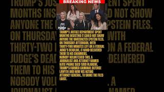 Trump's Justice Department spent months insisting it could not show anyone the unredacted Epstein