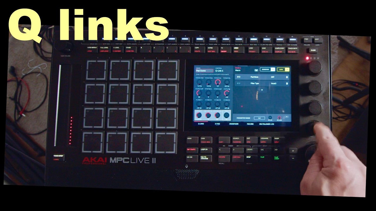 Советы по использованию Q-Link на Akai MPC — руководство