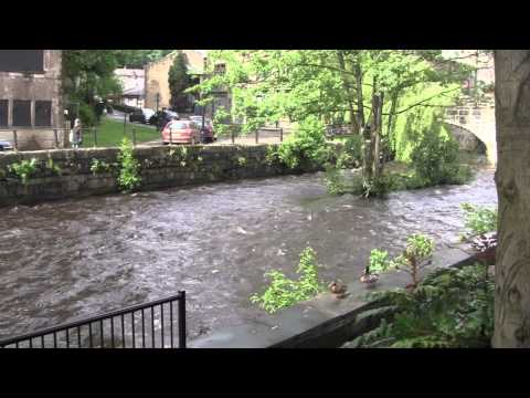 High Waters and the Flood Aftermath at Hebden Brid...