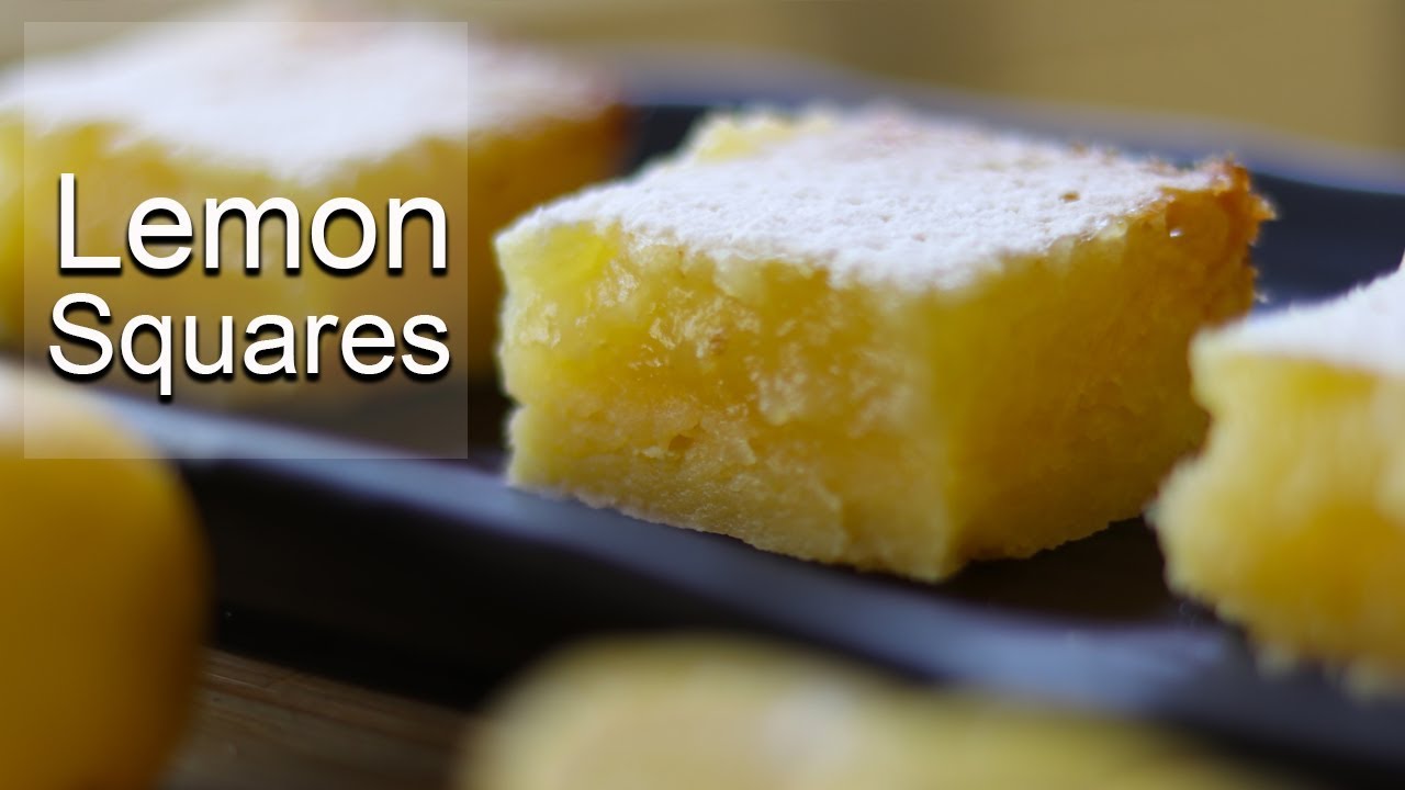 Tasty Lemon Bars Or Lemon Squares Greypot Lemon Bars Youtube