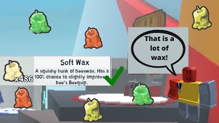 How to get ALOT of wax VERY QUICKLY in Bee Swarm Simulator! screenshot 4