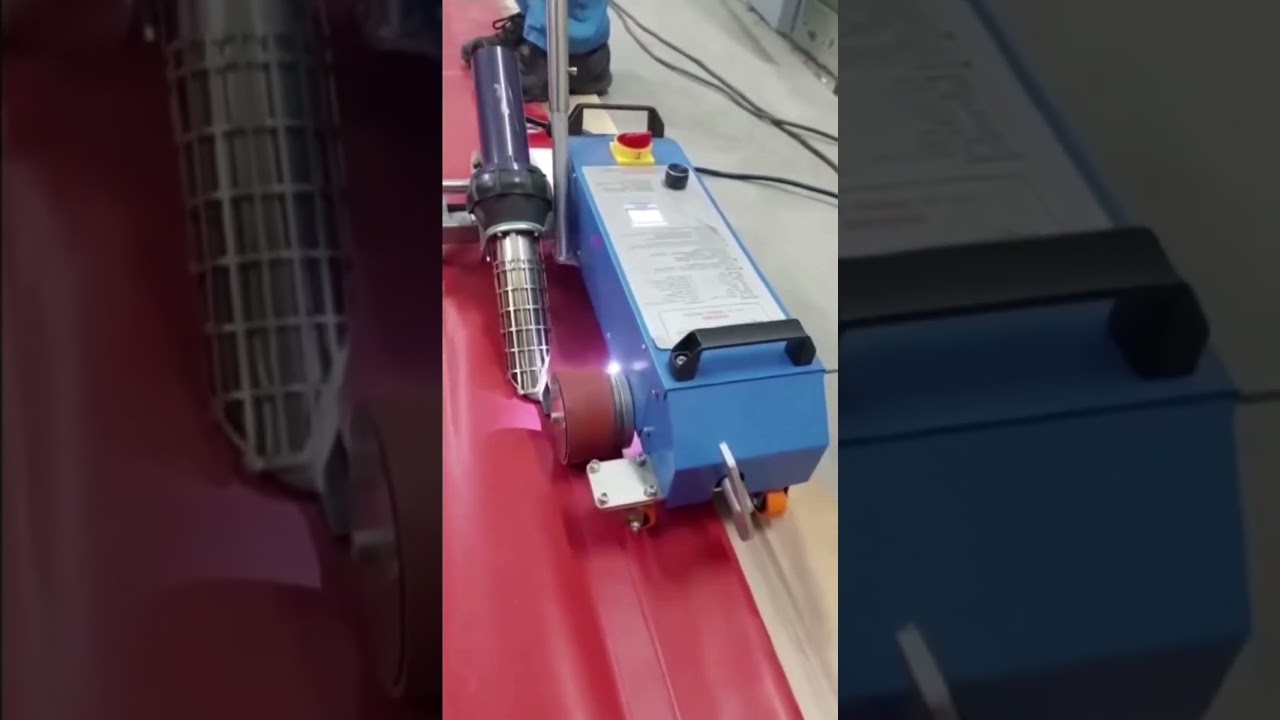 Portable type hot air welding machine for tent/ canvas/tarpaulin/canopy/pvc advertising banner