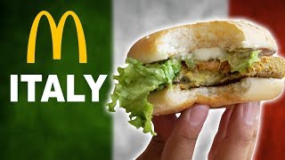 WE TRY McDonalds ITALY  TOP 10