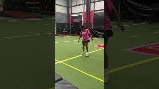 Workouts matter.  2027, Slapper. 3rd, CF, and sometimes catcher.   #collegesoftball #d1softball