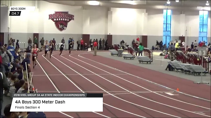 Mark Lipscomb 2019 VA 4A 300m State Champion