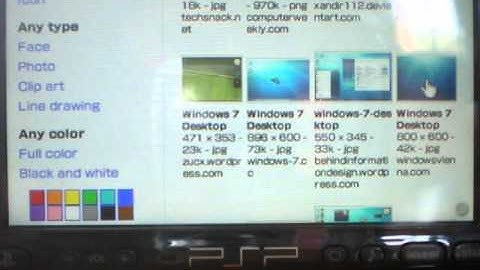How To Get Windows 7 Theme On PSP
