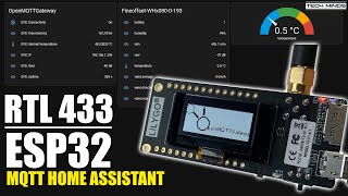 RTL 433 ON ESP32 DEVICE - MQTT HOME ASSISTANT