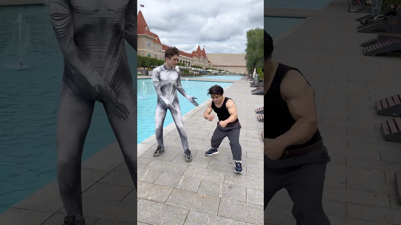 Who would win?! MONSTER and MINI HULK 😂 