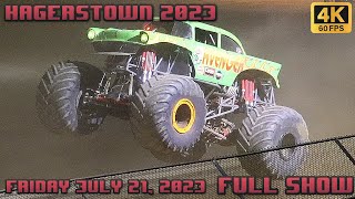 Monster Truck Invasion Friday July 21, 2023 at Hagerstown Speedway - FULL SHOW