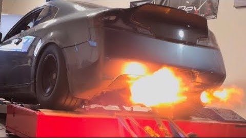 Boosted G35 engine build to dyno tune. Turbo VQ35 numbers released