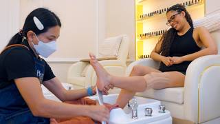 ASMR: Top Notch Foot Pedicure and Nail Design at Bangkok Spa screenshot 5
