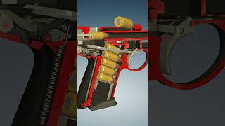 One of the strangest pistols ever 🔥 Boberg XR9-S #shorts