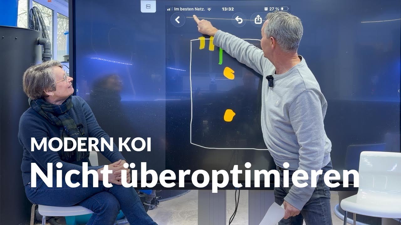 Wo ist die Belüftung im Koiteich wirklich sinnvoll? | Modern Koi Blog #7932