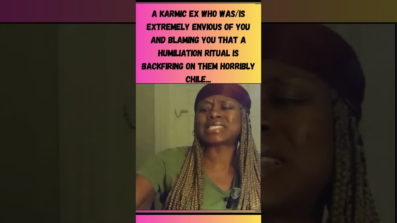 Бывший партнер, которому не повезло с кармой, впадает в ярость и обвиняет вас, потому что ритуал ...