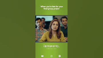 Late for Final Project  #Introverts #ImagineNationPictures #Shorts