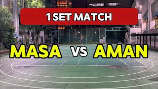 【game】#246：1 set match：MASA vs AMAN：フェデラーを目指して