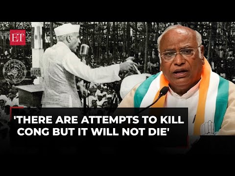 Congress has been alive for last 139 yrs; there are attempts to kill it, but it will not die: Kharge