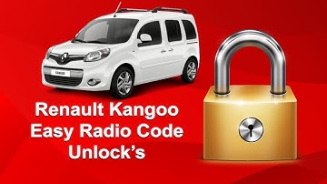 How To Find Your Renault Kangoo Radio Code Using Serial No.