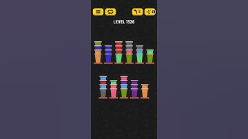 Cup Sort Puzzle Level 1326 | Water Sort Puzzle Level 1326 | Ball Sort Puzzle Level 1326 All the same
