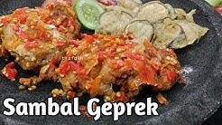 RESEP SAMBAL GEPREK ENAK ~ Cara Membuat Sambal Geprek SUPER PEDAS - Durasi: 3.18. RESEP SAMBAL GEPREK ENAK ~ Cara Membuat Sambal Geprek SUPER PEDAS - Durasi: 3.18.