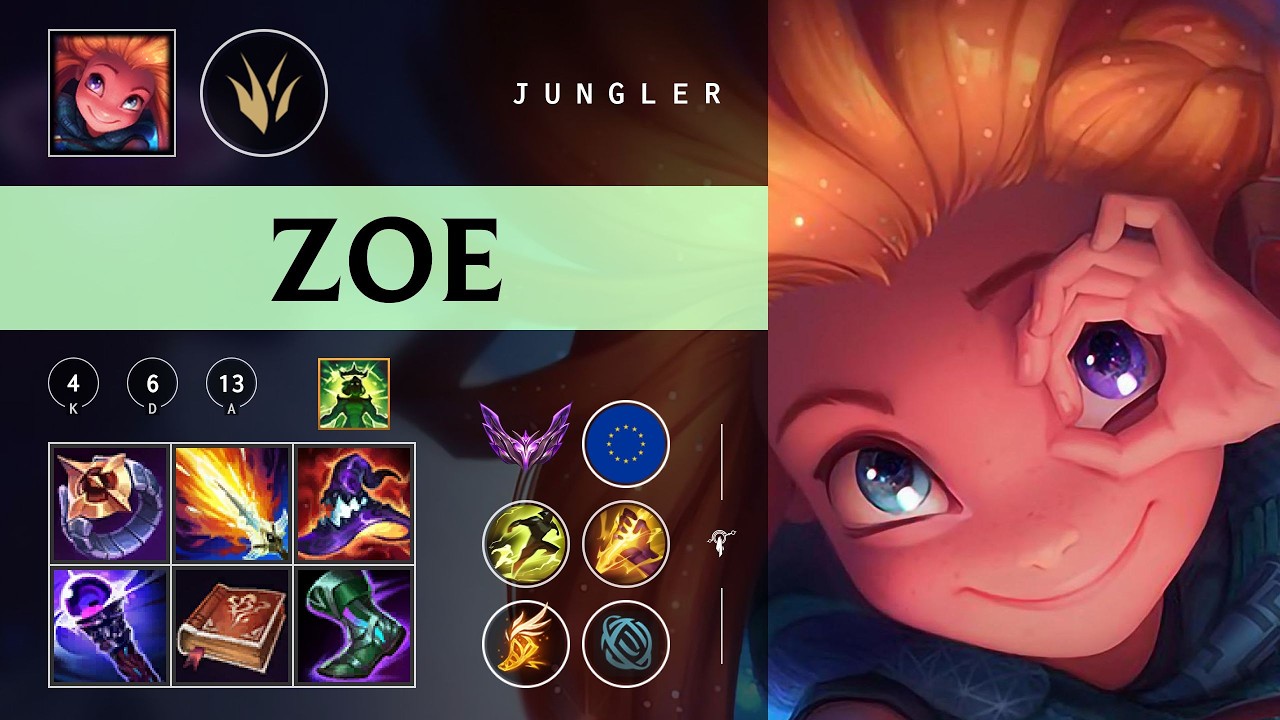 Zoe Jungle vs Viego - EUW Master Patch 26.05