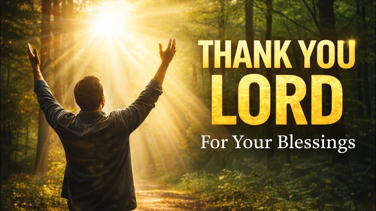 A Powerful Prayer of Thanksgiving to God | Thank You Lord for Everything