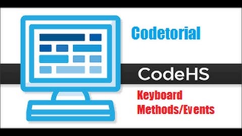 Codetorial Key Methods #15