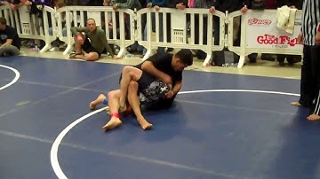 Half Guard Top Submission - Figure Four lock
