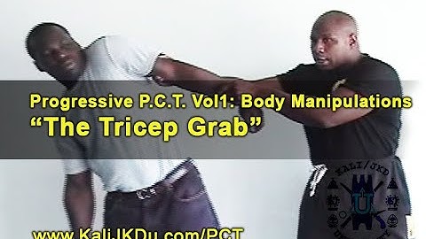 P.C.T.: Physical Control Tactics - Vol. 1 ~ "The Tricep Grab" #bouncers #security #lawEnforcement