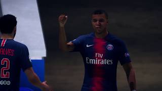 Kylian Mbappe against Juventus FIFA19