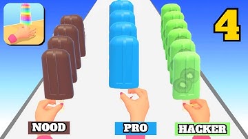 Popsicle Stack - Gameplay Walkthrough Part 4 All Levels 61-80 (Android,iOS)