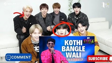 Enhypen react on Bollywood song|Kothe bangle waali song|Kpop idol react on Hindi song