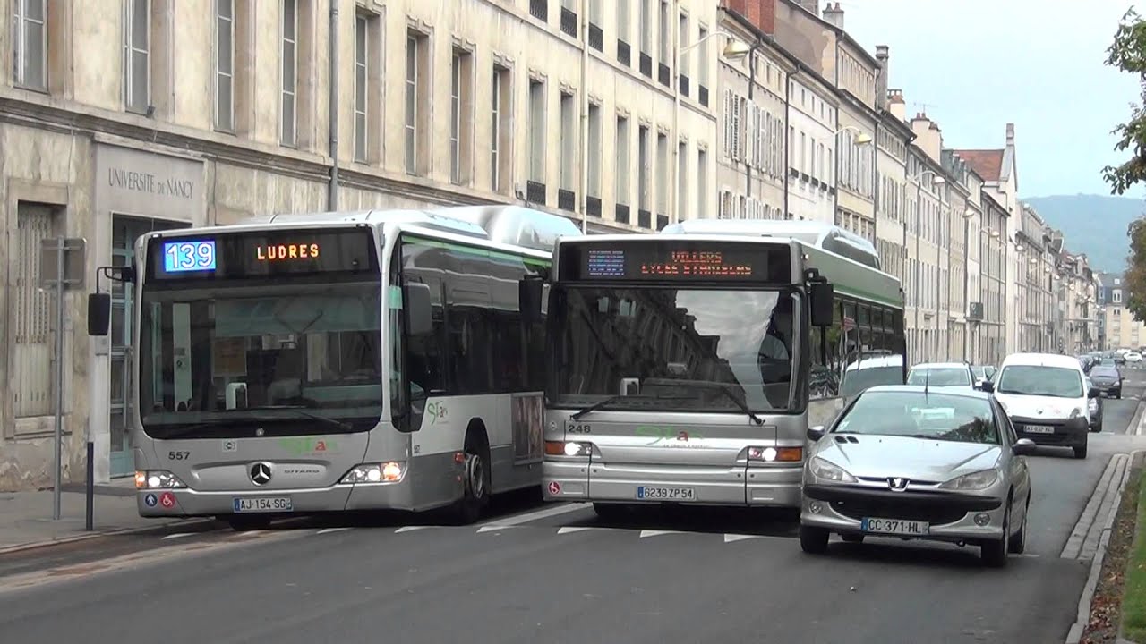 Heuliez GX 317 GNC & Mercedes Citaro G GNC STAN Nancy