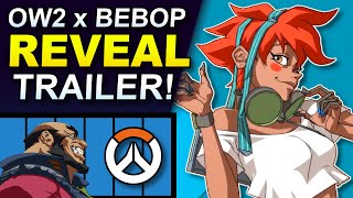 Overwatch 2 x Cowboy Bebop - Collab Reveal Trailer Breakdown!