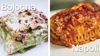 Lasagna: Bolognese vs. Neapolitan style with chefs Patrizia Nanni and Antonio Sorretino