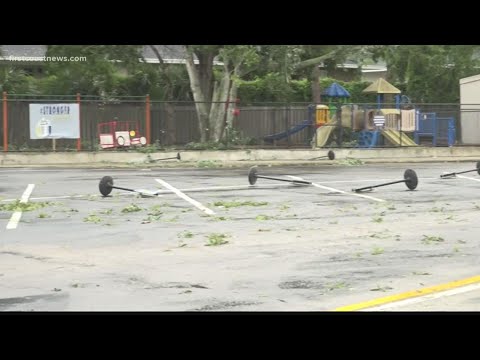 No injuries after tornado passes through University Christian School's campus during Tropical Storm