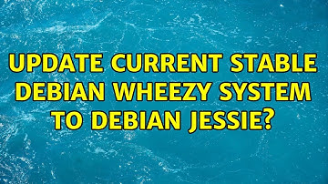 Update current stable Debian Wheezy system to Debian Jessie? (3 Solutions!!)