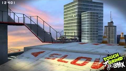Touch Grind BMX:Sky line Challenges; Do 18 jumps without crashing