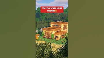 Minecraft Halloween Build Hacks - Trap #minecraft #shorts