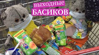 Как прошли выходные у БАСИКОВ / Семейка Басиков и Мисс Фаина