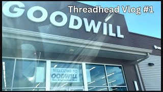 Trip to Goodwill, Ulta, A thrift shop | Hunt for Doilies and a Hurricane?? ( Threadhead Vlog #1 )