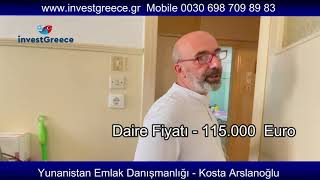 Paggrati Satılık Daire - Atina Satılık Daire 68 Metrekare 3. Kat 115.000 Euro