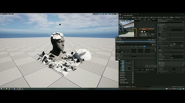 Static Mesh breaking simulation using Pivot Painter data and Niagara part 2