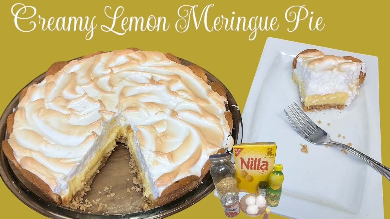 Creamy Lemon Meringue Pie