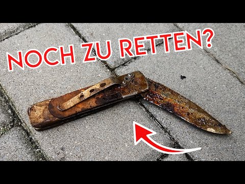 RESTORATION | Messer aus dem See in schrecklichem Zustand