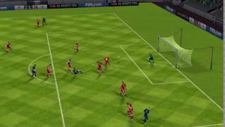 FIFA 14 Android - Wales VS France screenshot 5