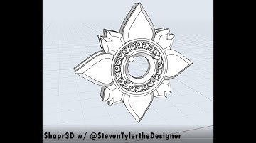 Shapr3D Jewelry Pendant Tutorial with Steven Tyler the Designer