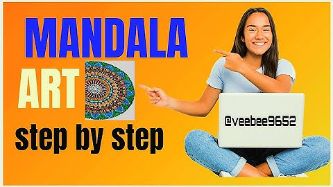 How to draw Mesmerizing Mandala Art | Relaxing & Satisfying Drawing | Easy Mandala Design.